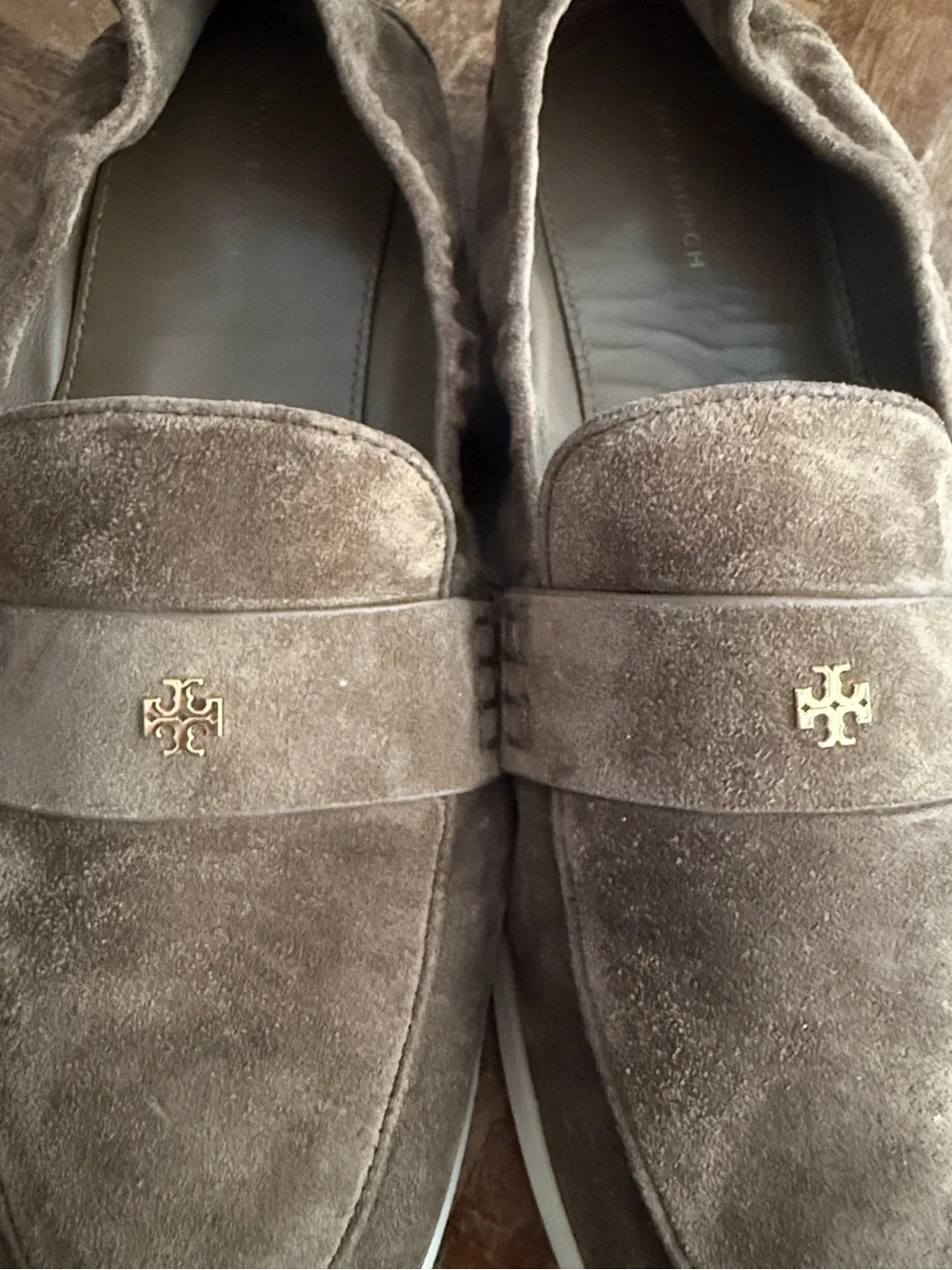 Tory Burch Suede Ballet Sport Loafers 9.5